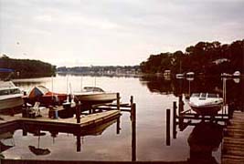 [photo, Early morning at Stoney Creek, Pasadena, Maryland]