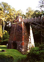 [photo, Nassawango Furnace, Furnace Town Historic site, Snow Hill, Maryland]