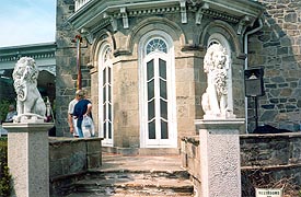 [photo, Cylburn Mansion (south side), Clyburn Arboretum, 4915 Greenspring Ave., Baltimore, Maryland]