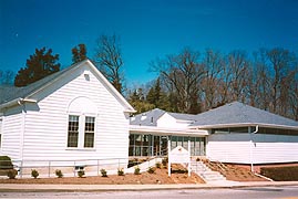 [photo, Calvert County Board of Elections, Community Resources Building, 30 Duke St., Prince Frederick, Maryland]