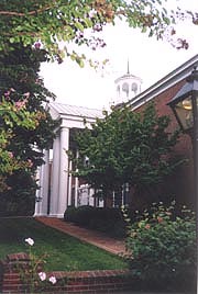 [photo, Calvert County Courthouse, 175 Main St., Prince Frederick, Maryland]