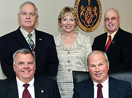 [photo, Board of County Commissioners, St. Mary's County, Leonardtown, Maryland]